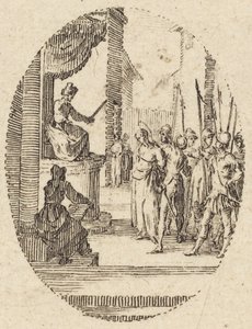 Spójrz na mężczyznę autorstwa Jacques Callot