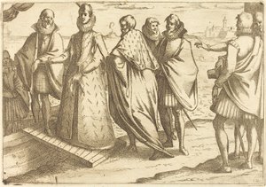 Zaokrętowanie w Genui autorstwa Jacques Callot