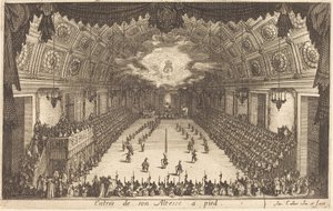 Wejście Jego Wysokości pieszo autorstwa Jacques Callot