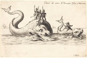 Wejście Mm. de Vroncourt, Tyllon i Marimont autorstwa Jacques Callot