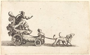 Wejście Monseigneur Henry de Lorraine, markiza de Moy, pod imieniem Pirandre autorstwa Jacques Callot