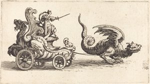 Wejście Monseigneur Henry de Lorraine, markiza de Moy, pod imieniem Pirandre autorstwa Jacques Callot