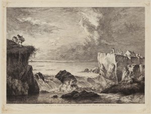 Uczta, arkusz 4 z serii „Bohemiści” autorstwa Jacques Callot