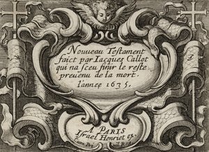 Frontyspis, ok.1635 autorstwa Jacques Callot
