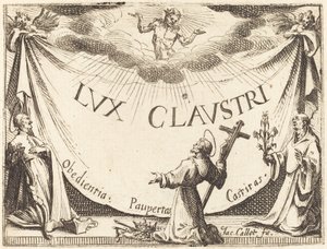Frontyspis do „Światła klasztoru” autorstwa Jacques Callot