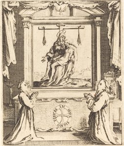 Frontyspis Zakonu Białych Pokutników w Nancy autorstwa Jacques Callot