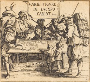 Frontyspis do „Varie Figure” autorstwa Jacques Callot