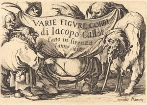 Frontyspis „Varie Figure Gobbi” („Różne figurki garbusa”) autorstwa Jacques Callot