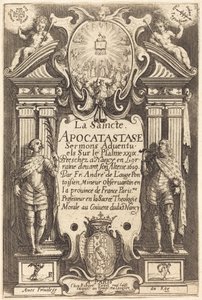 Frontyspis Świętej Apokastazy. autorstwa Jacques Callot