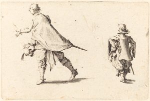 Dżentelmen i jego strona autorstwa Jacques Callot