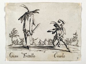 Gian Fritello i Ciurlo, postacie z Commedia dell