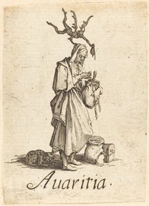 Chciwość autorstwa Jacques Callot