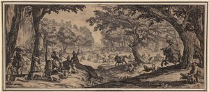 Wielkie polowanie autorstwa Jacques Callot