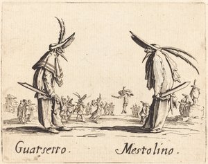 Guatsetto i Mestolino, ok. 1930 r. 1622. autorstwa Jacques Callot