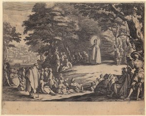 Święty Amand autorstwa Jacques Callot