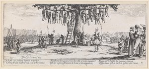 Powieszenie autorstwa Jacques Callot