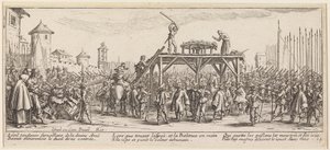 Złamanie koła autorstwa Jacques Callot