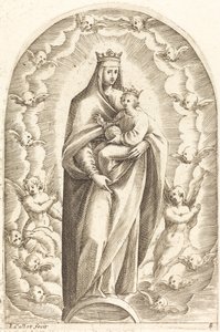 Niepokalane Poczęcie, 16081611. autorstwa Jacques Callot