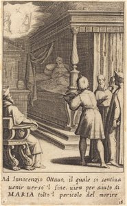 Innocenty VIII, 1619. autorstwa Jacques Callot