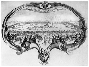 LEventail wentylator, 1619 1924 autorstwa Jacques Callot