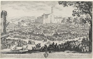 Targi Impruneta autorstwa Jacques Callot