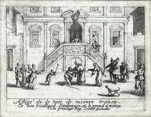 Życie syna marnotrawnego ... (rycina) autorstwa Jacques Callot