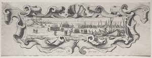 Lądowanie wojsk autorstwa Jacques Callot