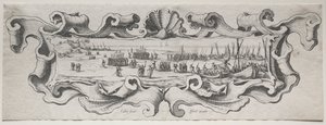 Lądowanie oddziałów. autorstwa Jacques Callot