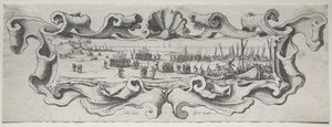 Lądowanie wojsk autorstwa Jacques Callot