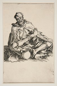 Malingreux - nr 13 Les Gueux autorstwa Jacques Callot