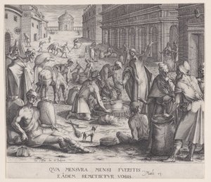 Mierniczy zboża autorstwa Jacques Callot
