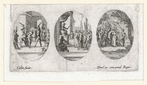 Cuda Męki Pańskiej ... (rycina) autorstwa Jacques Callot