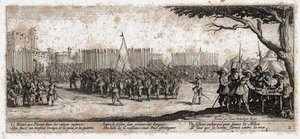 Nieszczęścia i nieszczęścia wojny... (rycina) autorstwa Jacques Callot
