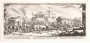 Nieszczęścia i nieszczęścia wojny (blad 7) autorstwa Jacques Callot