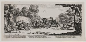 Nieszczęścia i nieszczęścia wojny (blad 8) autorstwa Jacques Callot