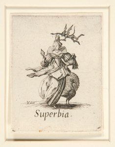 Les Peches Capitales (Siedem grzechów głównych): The autorstwa Jacques Callot