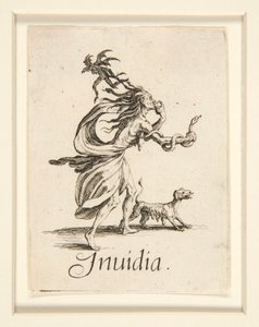 Les Peches Capitales (Siedem grzechów głównych): The autorstwa Jacques Callot