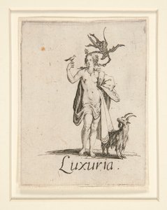 Siedem grzechów głównych: pożądanie autorstwa Jacques Callot