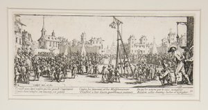 Wielkie nieszczęścia wojny: nr 10 - L autorstwa Jacques Callot