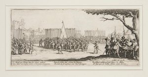 Wielkie nieszczęścia wojny: nr 2 - L autorstwa Jacques Callot
