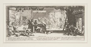 Wielkie nieszczęścia wojenne: nr 5 - Grabież autorstwa Jacques Callot