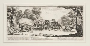 Wielkie nieszczęścia wojny: nr 8 - L autorstwa Jacques Callot