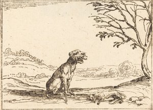 Lwica opłakuje swojego szczeniaka autorstwa Jacques Callot