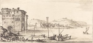 Ładowanie towaru autorstwa Jacques Callot