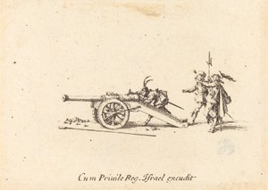 Ładowanie armaty autorstwa Jacques Callot