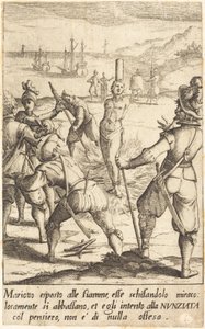 Mariotto, 1619. autorstwa Jacques Callot