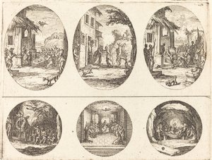 Tajemnice Męki Pańskiej, c. 1631. autorstwa Jacques Callot