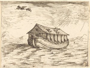 Arka Noego. autorstwa Jacques Callot
