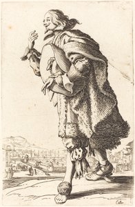 Szlachcic w filcowym kapeluszu, kłaniający się autorstwa Jacques Callot