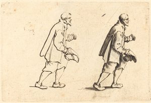 Chłop z Kapeluszem w Ręce, ok. 1930 r. 1622. autorstwa Jacques Callot
